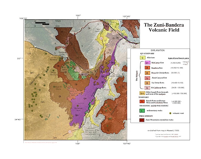 Zuni-Bandera Field and McCarty's Lava Flow Field | New Mexico